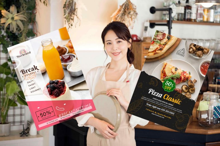 魅力的な飲食店のチラシ作りのコツとは？｜セルフオーダーシステム Cherpa（シェルパ）